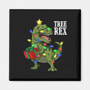 Imán Navidades Rex Chicas de Dinosaur Xmas G