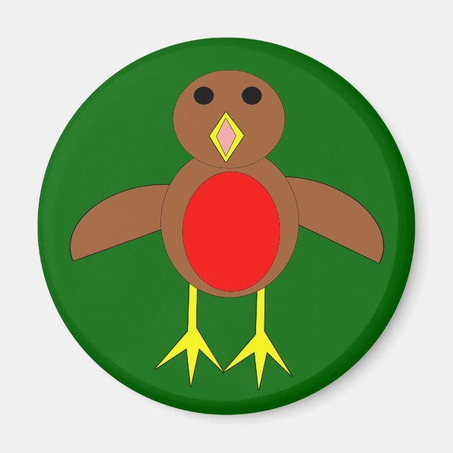 Imán Navidades Robin Magnet (Frente)