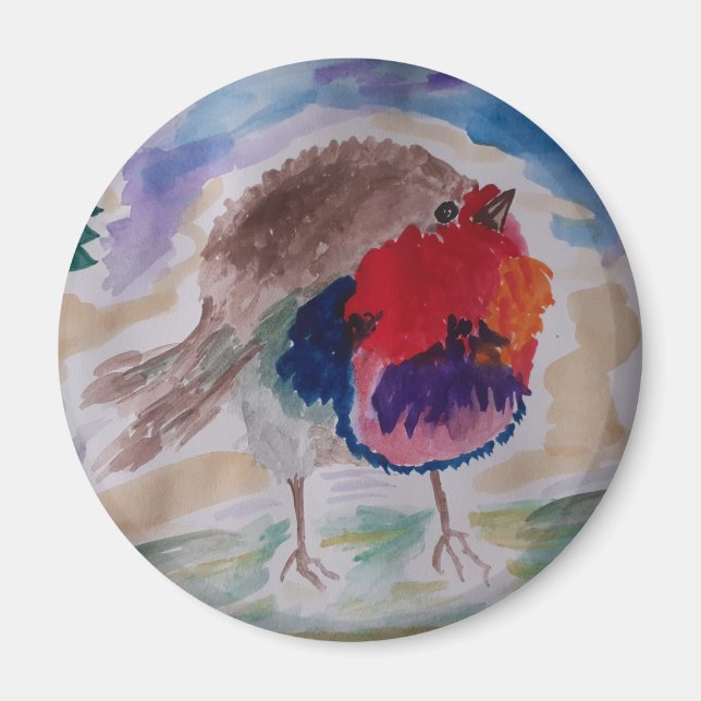 Imán Navidades Robin Magnet (Frente)