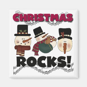 Imán Navidades Rocks camisetas y regalos