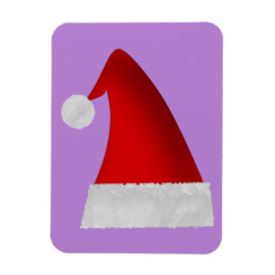 Imán Navidades rojos Santa Hat