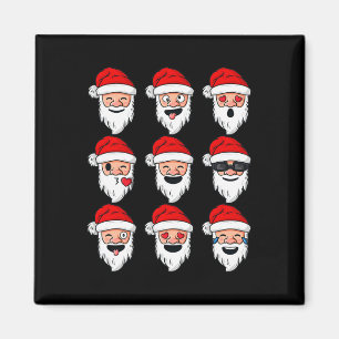 Imán Navidades Santa Claus Fun enfrenta a Chicas niños 