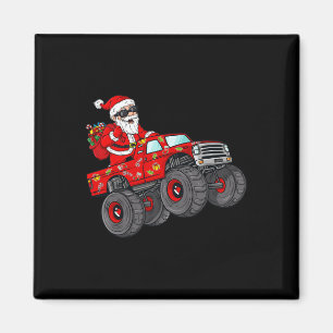 Imán Navidades Santa Claus Monstruando Camión Boys Ki