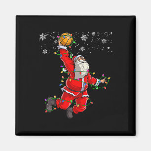Imán Navidades Santa Claus Voleibol Pajama Navidad homb