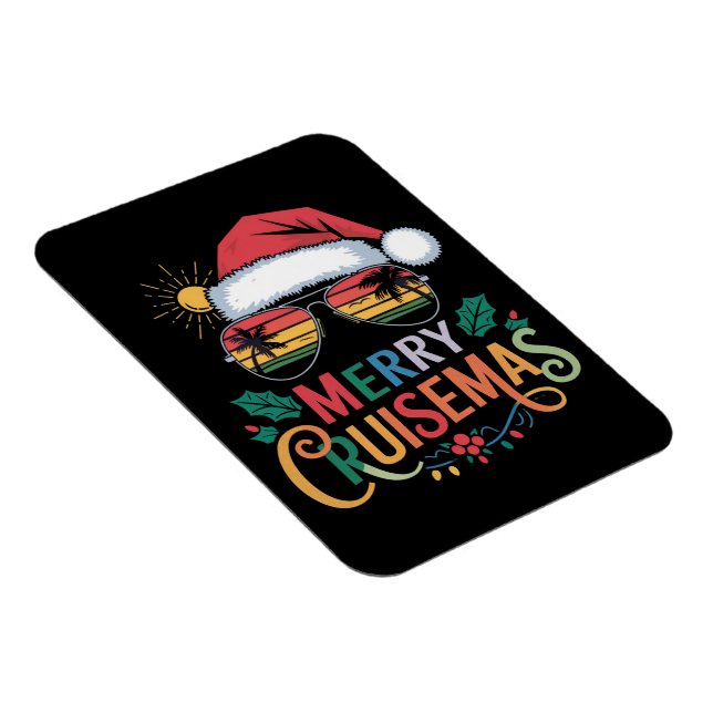 Imán Navidades Santa Reindeer de Merry Cruisemas 2024 (Lado Derecho)