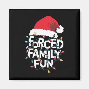 Imán Navidades sarcásticos  de familias forzadas divert