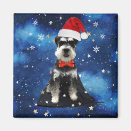 Imán Navidades Schnauzer