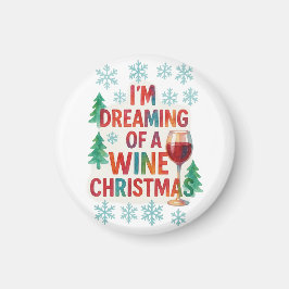 Imán Navidades se ríen en tinta de alcohol