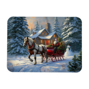 Imán Navidades Sleigh Santa