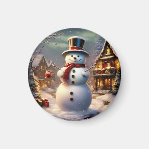Imán Navidades Snowman Magnet