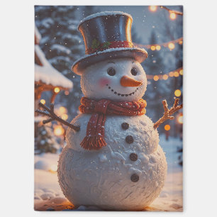 Imán Navidades Snowman Magnet