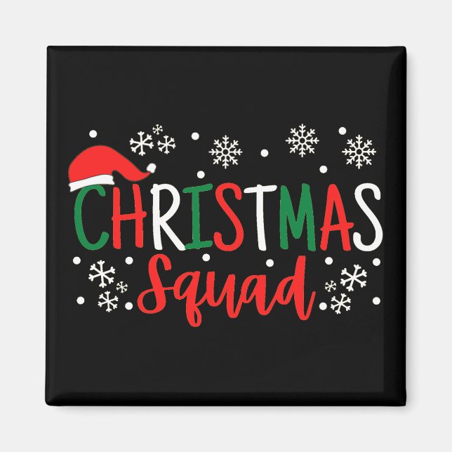 IMÁN NAVIDADES SQUAD (Frente)