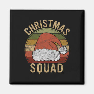 Imán Navidades Squad Costume Gift Santa Mating Familia