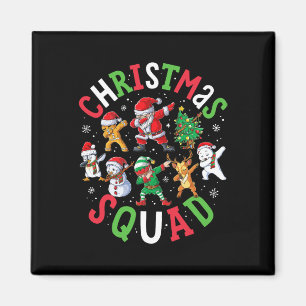 Imán Navidades Squad Santa Dabbing Elf