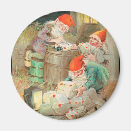 Imán Navidades suecos Santa (por Jenny Nyström)