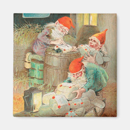 Imán Navidades suecos Santa (por Jenny Nyström)