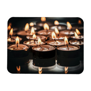 Imán Navidades Tealight Candlelight