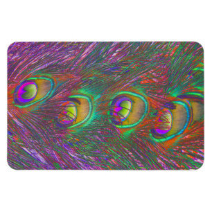 Imán Navidades Tinsel Peacock Feathers