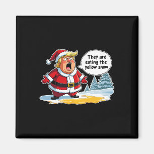 Imán Navidades Trump Santa Claus Comen El Ye