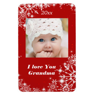 Imán Navidades, vacaciones, te amo abuela