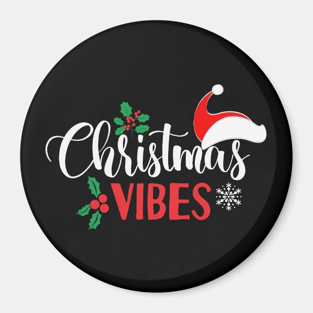 Imán Navidades Vibes (Frente)