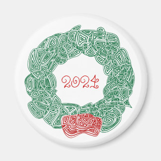 Imán Navidades Wreath Magnet