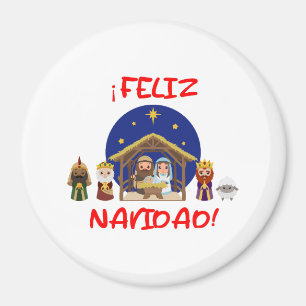 Imán navideño