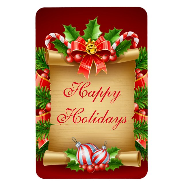 imán navideño de navidades (Vertical)
