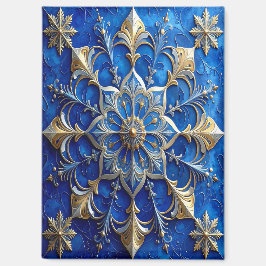 Imán Navideño Decorativo Azul