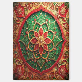Imán Navideño Decorativo Rojo Verde