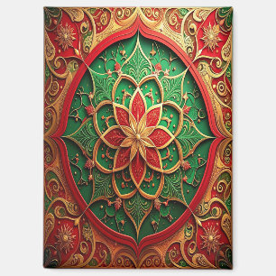 Imán Navideño Decorativo Rojo Verde