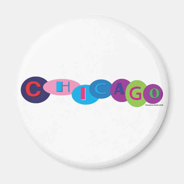 Imán Navy Pier Chicago (Frente)