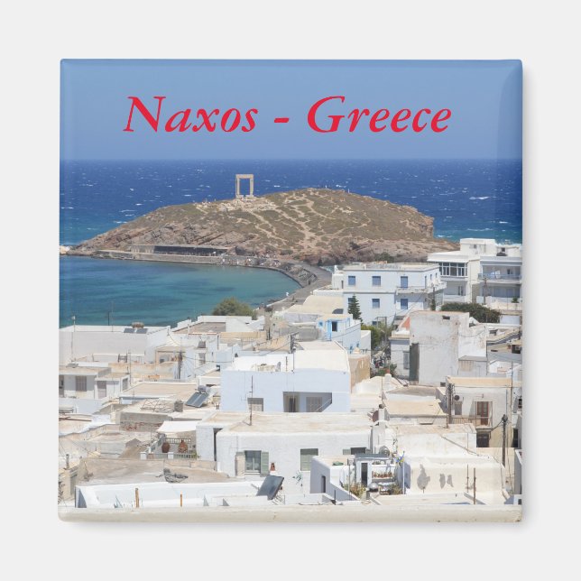 Imán Naxos Grecia (Frente)