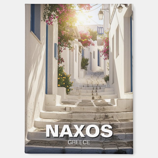 Imán Naxos Grecia Islas Viaje  (Anverso)