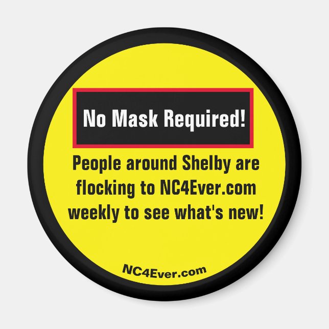 Imán NC4Ever.com (Frente)