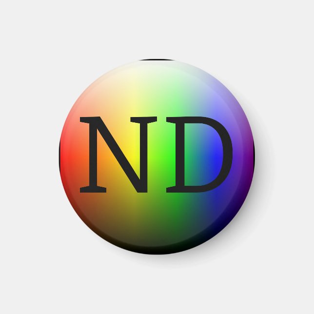 Imán ND (NeuroDiverso) (Frente)