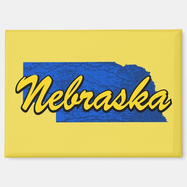 Imán Nebraska (Anverso)
