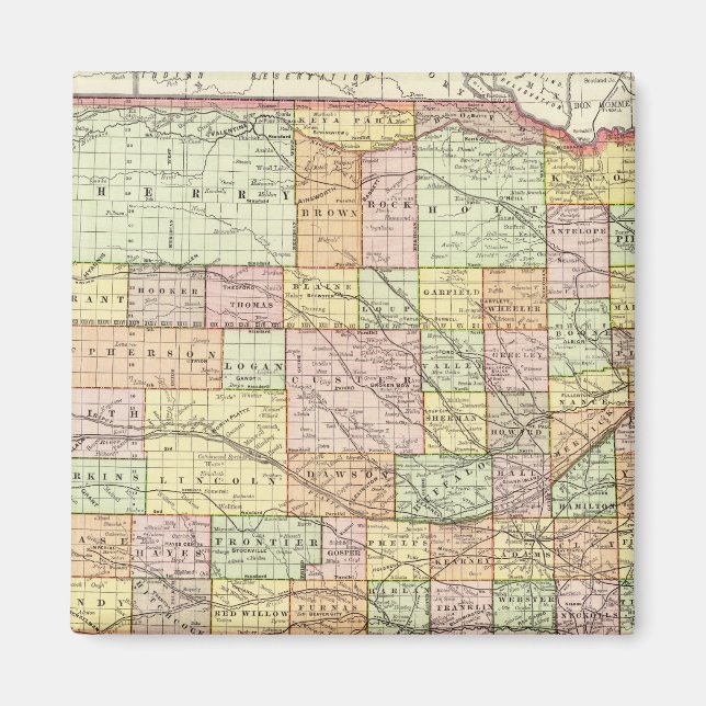 Imán Nebraska 4 (Frente)