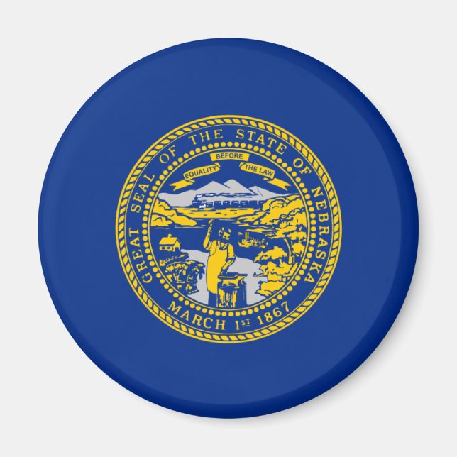 Imán Nebraska Magnet (Frente)