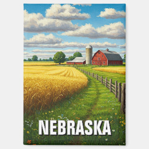 Imán Nebraska Travel
