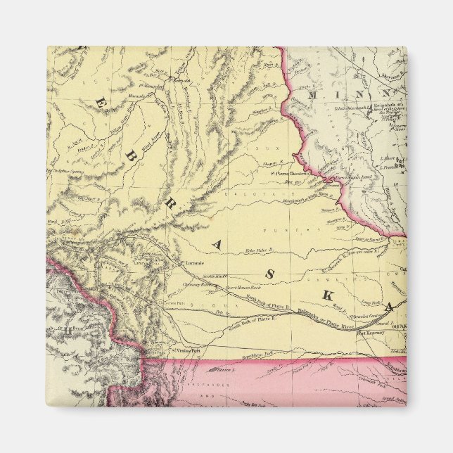Imán Nebraska Y Kanzas (Frente)