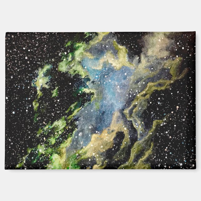 Imán Nebula Painting Magnet (Anverso)