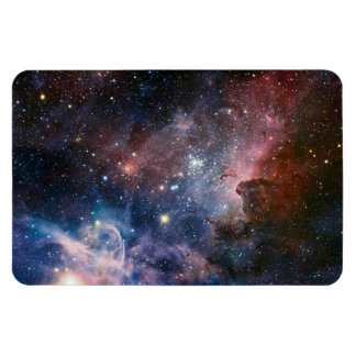 Imán Nebulosa Carina Rojo y Azul Telescopio Hubble
