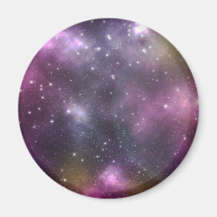 Imán Nebulosa de Guay colorida y estrellas en el espaci