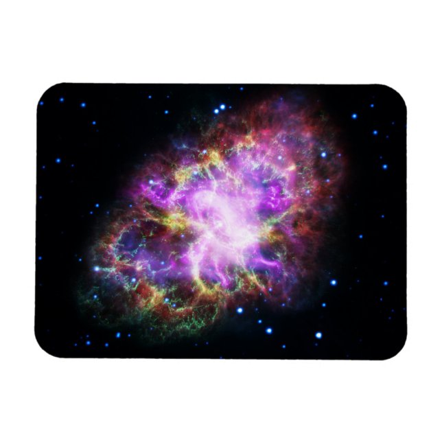Imán Nebulosa del Cangrejo Resto de Supernova Compuesto (Horizontal)