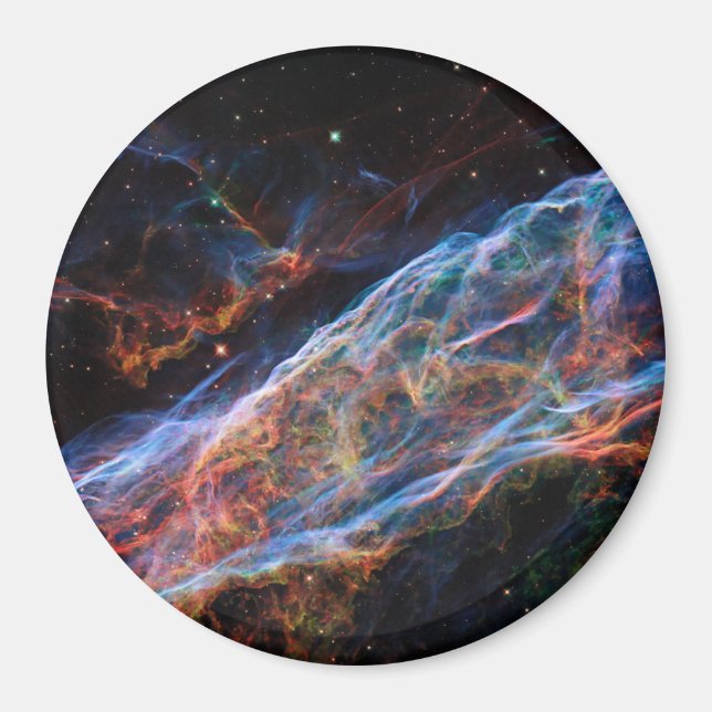 Imán Nebulosa Veil Supernova remite telescopio Hubble (Frente)