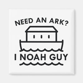 Imán ¿Necesitas Un Arca? Yo Noah Guy.