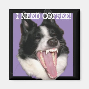 Imán ¡Necesito el café!