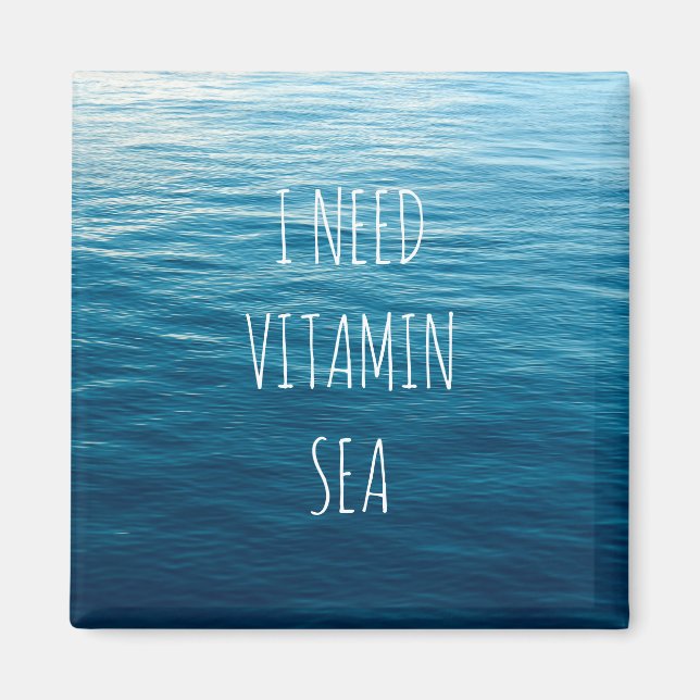 IMÁN NECESITO MAR VITAMINO (Frente)