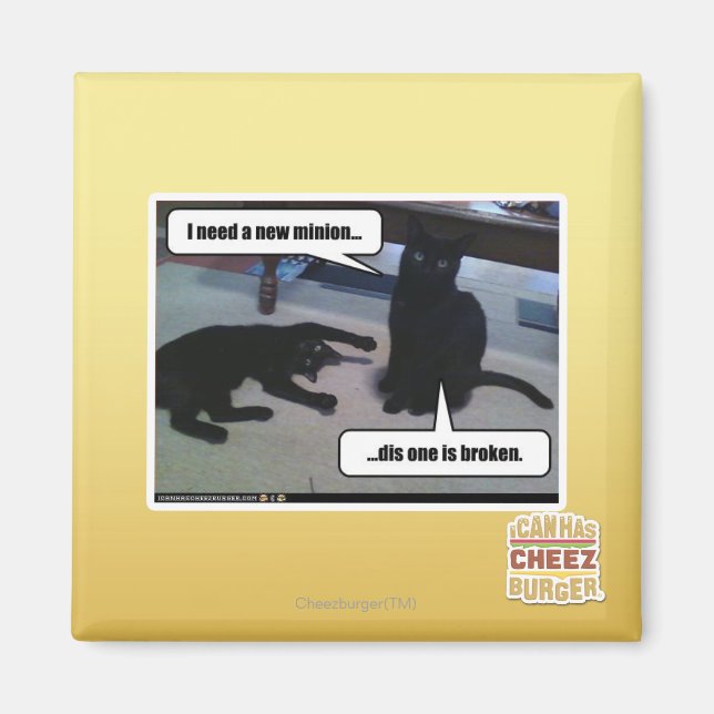 Imán Necesito un nuevo ministro (Frente)